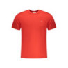 T-shirt à manches courtes pour homme Calvin Klein, rouge
