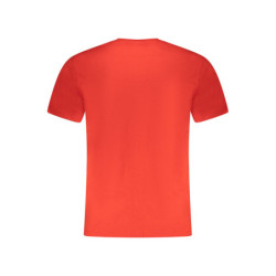 CALVIN KLEIN T-SHIRT MANICHE CORTE UOMO ROSSO