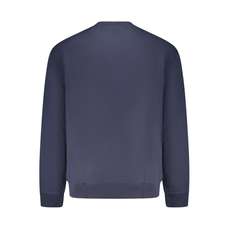 SWEAT-SHIRT BLEU À FERMETURE ÉCLAIR CALVIN KLEIN POUR HOMME