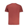 T-shirt à manches courtes pour homme CALVIN KLEIN, marron