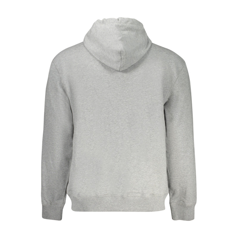 CALVIN KLEIN Herren-Sweatshirt mit Reißverschluss, Grau