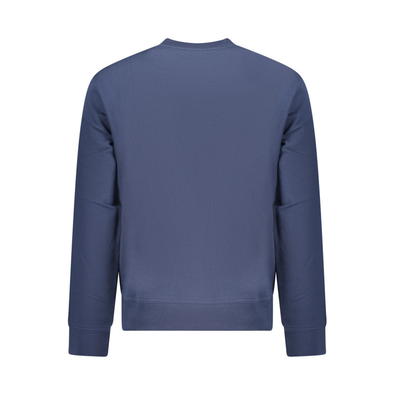 SUDADERA AZUL CON CREMALLERA PARA HOMBRE DE BOSS