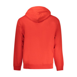 CALVIN KLEIN HERREN ROTES SWEATSHIRT MIT REISSVERSCHLUSS