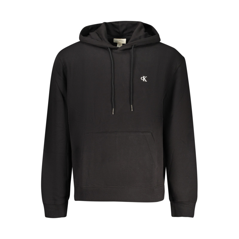 SWEAT-SHIRT NOIR À FERMETURE ÉCLAIR CALVIN KLEIN POUR HOMME
