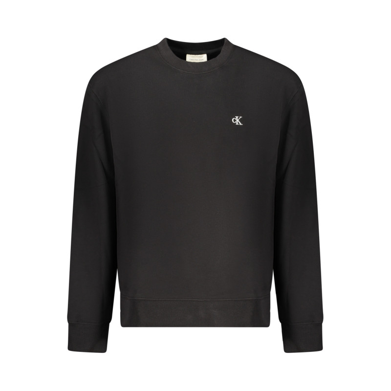 CALVIN KLEIN HERREN SCHWARZES SWEATSHIRT MIT REISSVERSCHLUSS