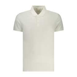 Polo blanc à manches courtes pour homme Calvin Klein