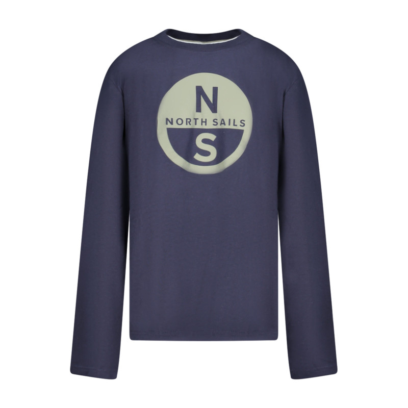 NORTH SAILS T-SHIRT MANICHE LUNGHE BAMBINO BLU