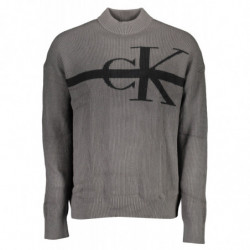 JERSEY CALVIN KLEIN HOMBRE GRIS