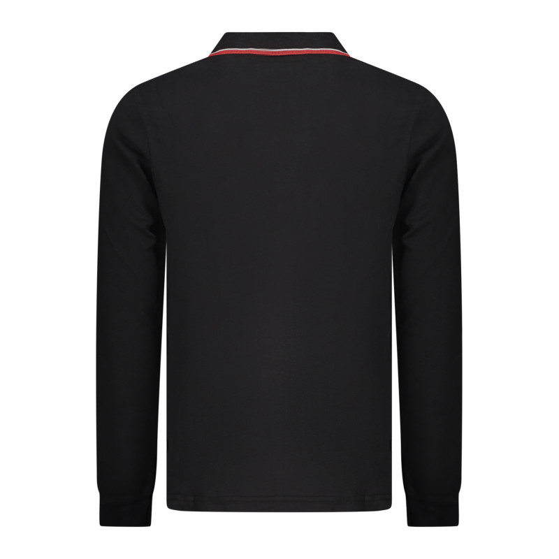 NORWEGEN 1963 HERREN-POLOSHIRT MIT LANGÄRMLIGEN ÄRMELN, SCHWARZ