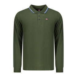 NORWAY 1963 POLO MANICHE LUNGHE UOMO VERDE