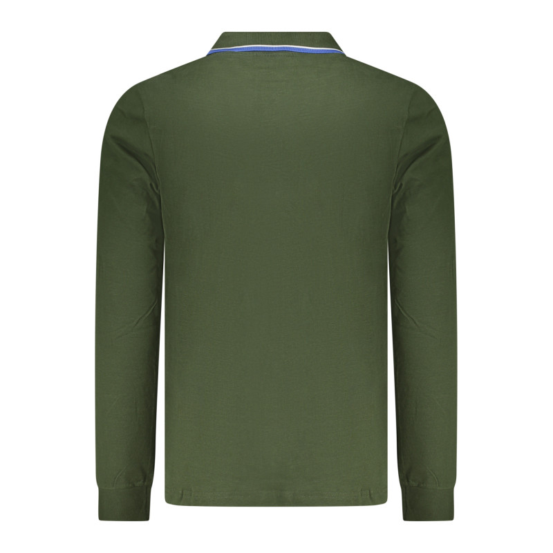 NORWAY 1963 MEN'S LONG-SLEEVED POLO SHIRT, GREEN
