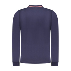 Polo de manga larga para hombre, color azul, marca Noruega, 1963.