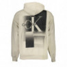 CALVIN KLEIN SWEATSHIRT OHNE REISSVERSCHLUSS MANN BEIGE