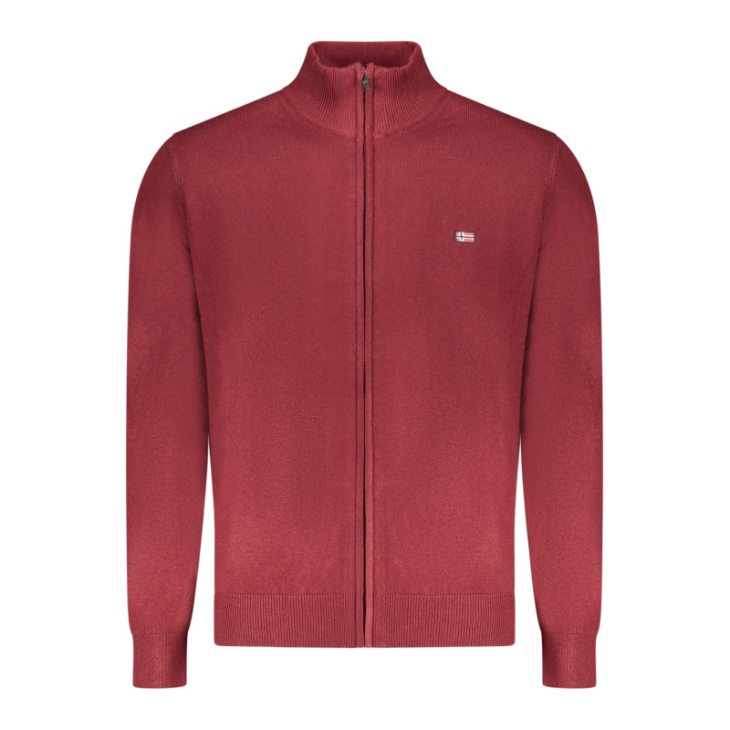 CARDIGAN ROUGE HOMME NORVÈGE 1963
