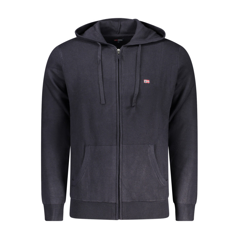 NORWAY 1963 CARDIGAN UOMO BLU