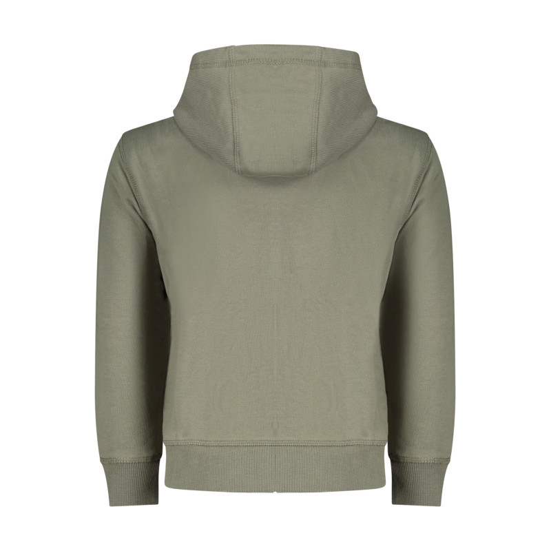 NORTH SAILS FELPA CON ZIP BAMBINO VERDE