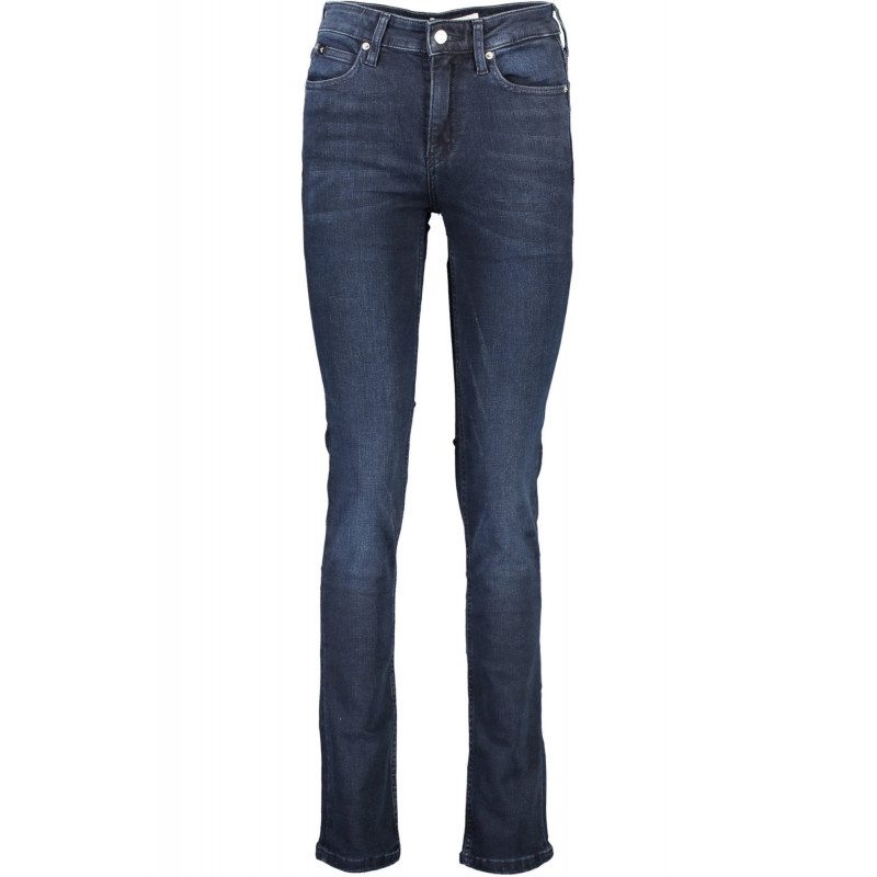 CALVIN KLEIN JEANS EN DENIM POUR FEMME BLEU