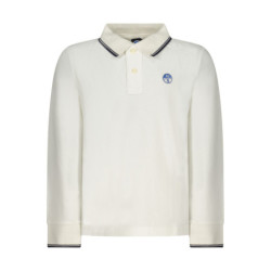 NORTH SAILS LANGÄRMLIGES POLOSHIRT FÜR KINDER, WEISS