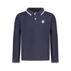 Polo de manga larga para niños North Sails, azul