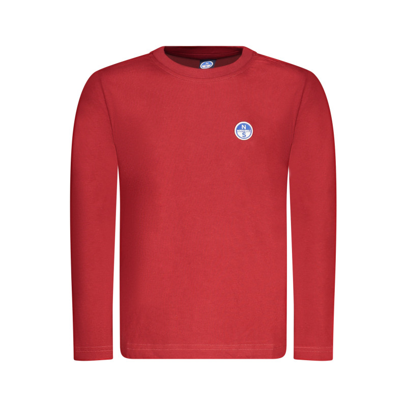 NORTH SAILS T-SHIRT MANICHE LUNGHE BAMBINO ROSSO