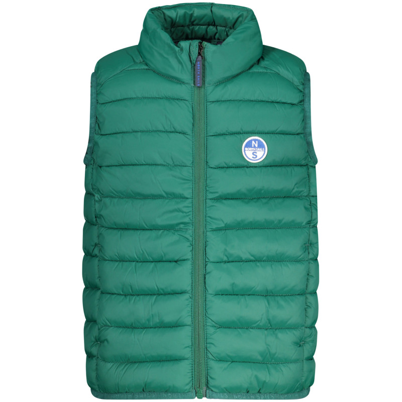 NORTH SAILS CHILDREN'S GREEN SLEEVELESS JACKET