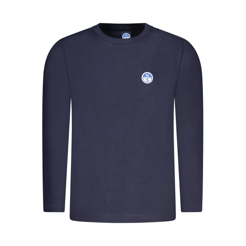 NORTH SAILS T-SHIRT MANICHE LUNGHE BAMBINO BLU