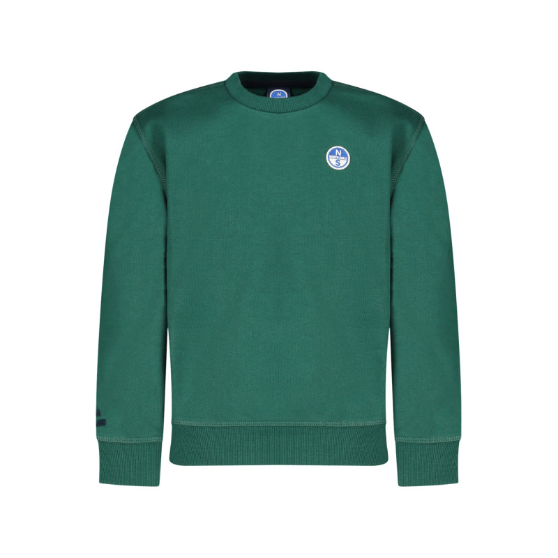 SWEAT-SHIRT FERMETURE ÉCLAIR POUR ENFANTS NORTH SAILS, VERT