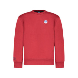 NORTH SAILS KINDER-SWEATSHIRT MIT REISSVERSCHLUSS, ROTES SHIRT