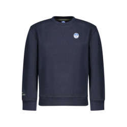 NORTH SAILS KINDER-SWEATSHIRT IN BLAUEM ZIP-UP-MODE