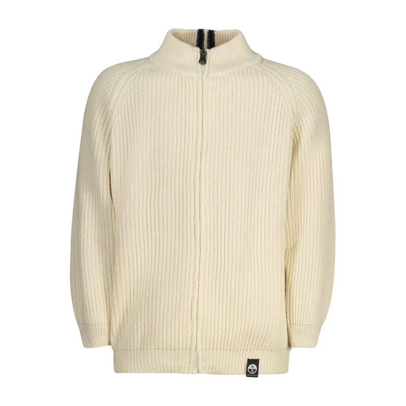NORTH SAILS WHITE KIDS CARDIGAN