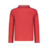 Polo de manga larga para niños North Sails, rojo