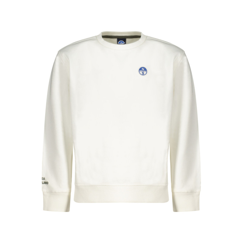 SWEAT-SHIRT FERMETURE ÉCLAIR POUR ENFANTS NORTH SAILS, BLANC