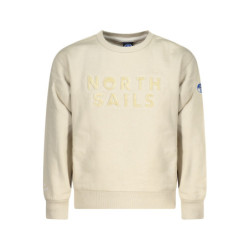 NORTH SAILS KINDER-SWEATSHIRT MIT REISSVERSCHLUSS, BEIGE