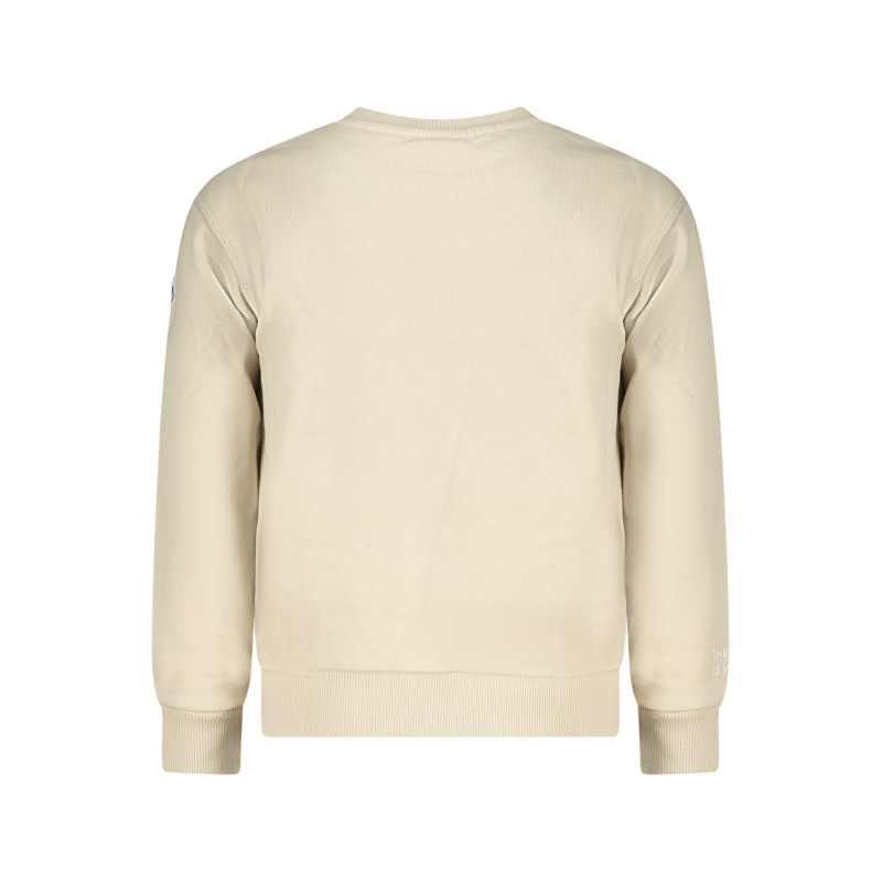 SUDADERA CON CREMALLERA PARA NIÑOS NORTH SAILS, BEIGE