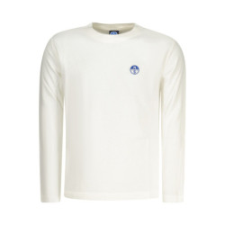 NORTH SAILS T-SHIRT MANICHE LUNGHE BAMBINO BIANCO