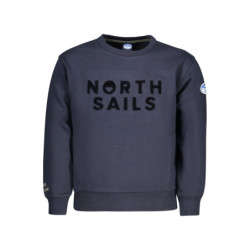 NORTH SAILS CHILDREN'S BLUE ZIP-UP SWEATSHIRT