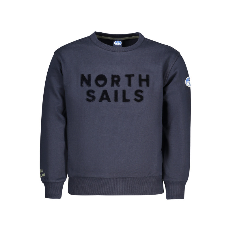 SWEAT-SHIRT BLEU À FERMETURE ÉCLAIR POUR ENFANTS NORTH SAILS