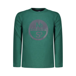 NORTH SAILS CHILDREN'S LONG-SLEEVED T-SHIRT, GREEN