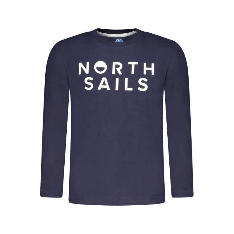 NORTH SAILS T-SHIRT MANICHE LUNGHE BAMBINO BLU