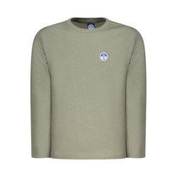 CAMISETA DE MANGA LARGA PARA NIÑOS NORTH SAILS, VERDE