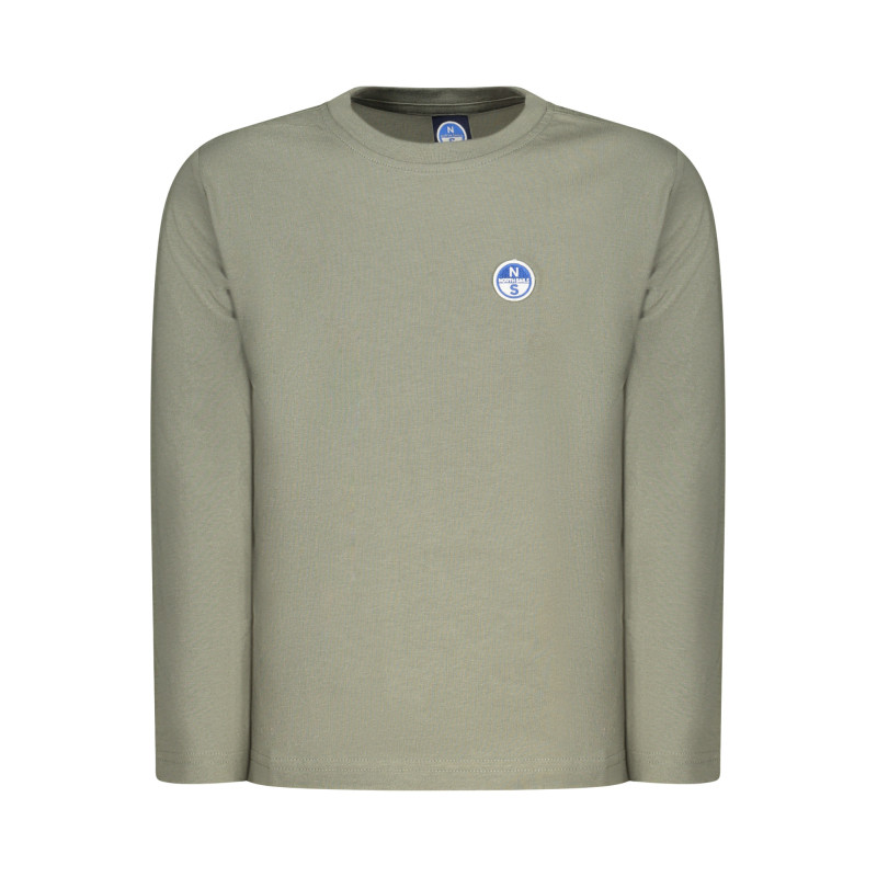 CAMISETA DE MANGA LARGA PARA NIÑOS NORTH SAILS, VERDE