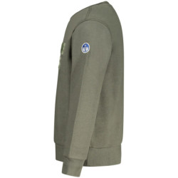 SWEAT-SHIRT FERMETURE ÉCLAIR POUR ENFANTS NORTH SAILS, VERT