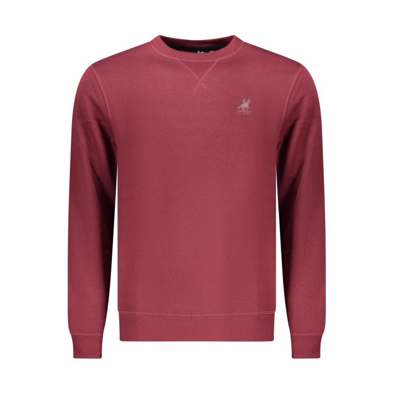 U.S. GRAND FELPA SENZA ZIP UOMO ROSSO