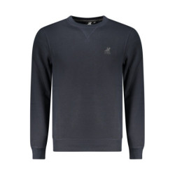 SWEAT-SHIRT BLEU À FERMETURE ÉCLAIR POUR HOMME US GRAND