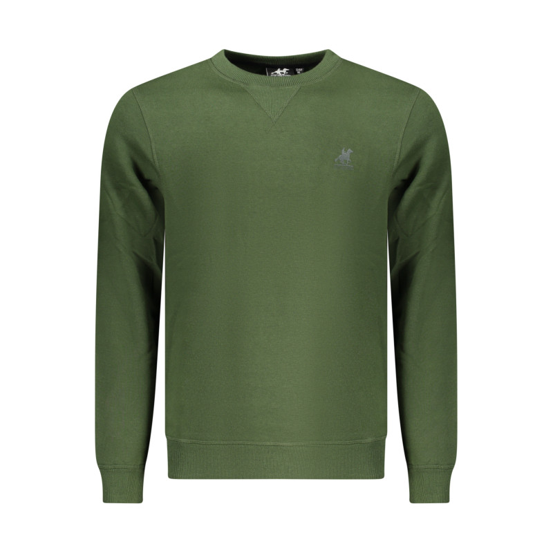 US GRAND Herren-Sweatshirt mit Reißverschluss, grün