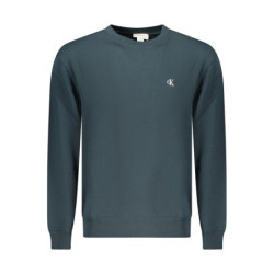 CALVIN KLEIN FELPA SENZA ZIP UOMO BLU