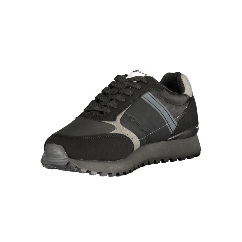 GAS MEN'S BLACK SPORTS FOOTWEAR
