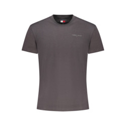 Camiseta gris de manga corta para hombre Tommy Hilfiger