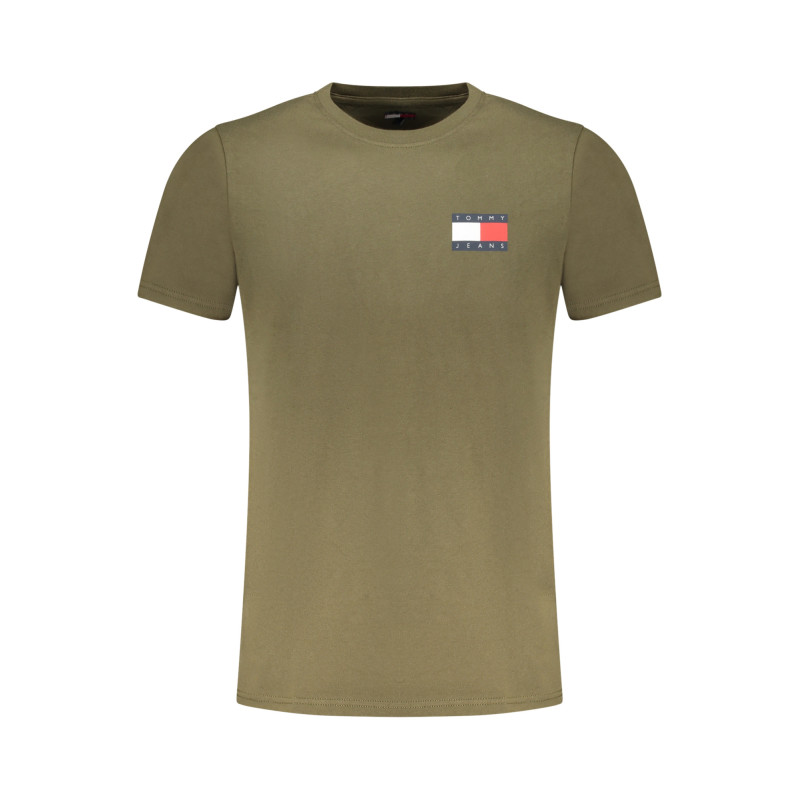 Camiseta de manga corta para hombre Tommy Hilfiger verde