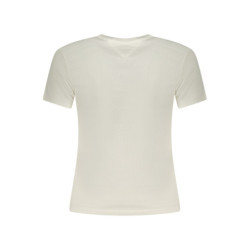 TOMMY HILFIGER T-SHIRT MANICHE CORTE DONNA BIANCO